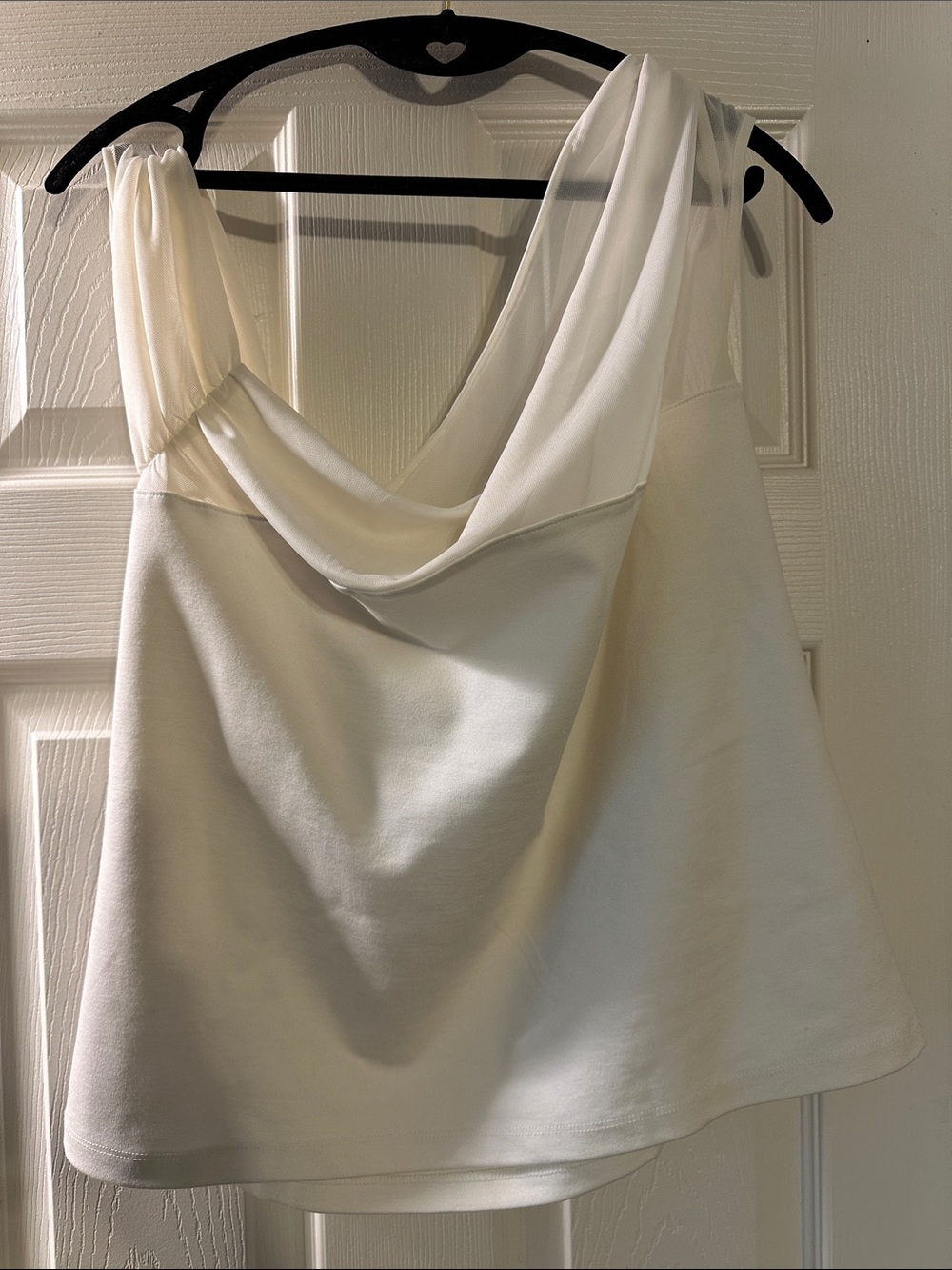 Elegant Asymmetrical Off One Shoulder Women's Top